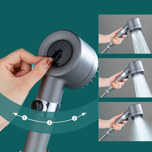 3 mode showerhead
