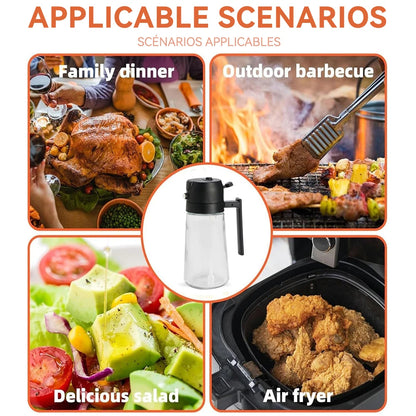 2-in-1 Oil Dispenser – Clean, Simple, Smart.