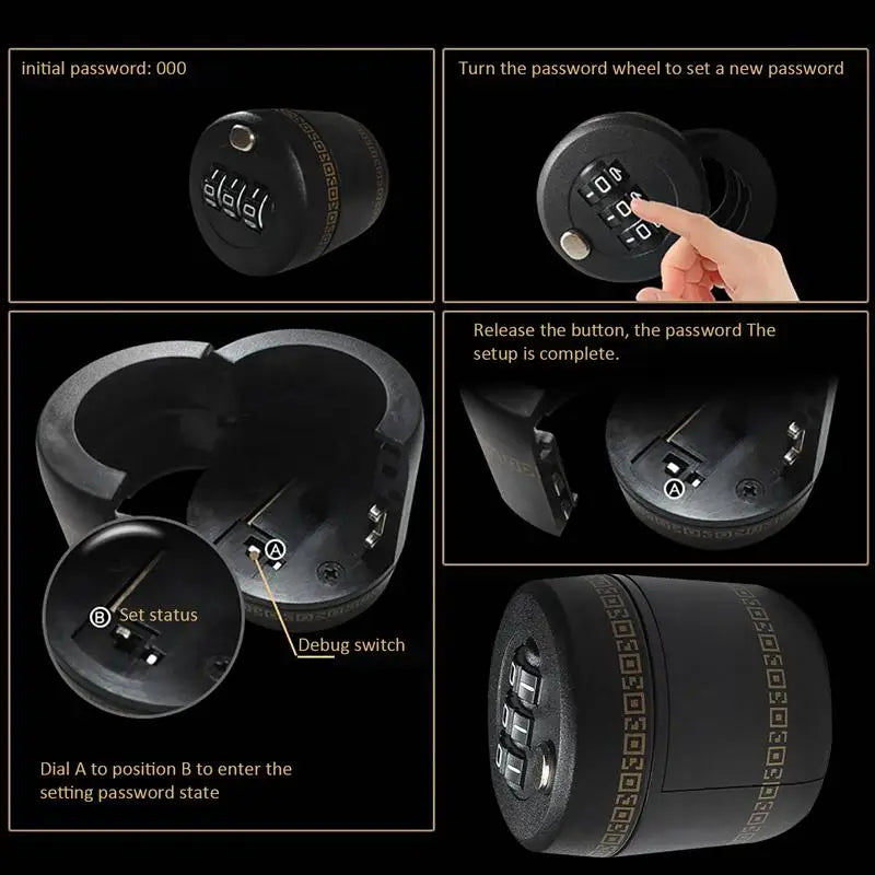 Alcohol Bottle Lock